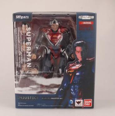 Marvel SHF Injustice Superman Justice League SHF Superman Joint Super Movable Boxed Model Figure