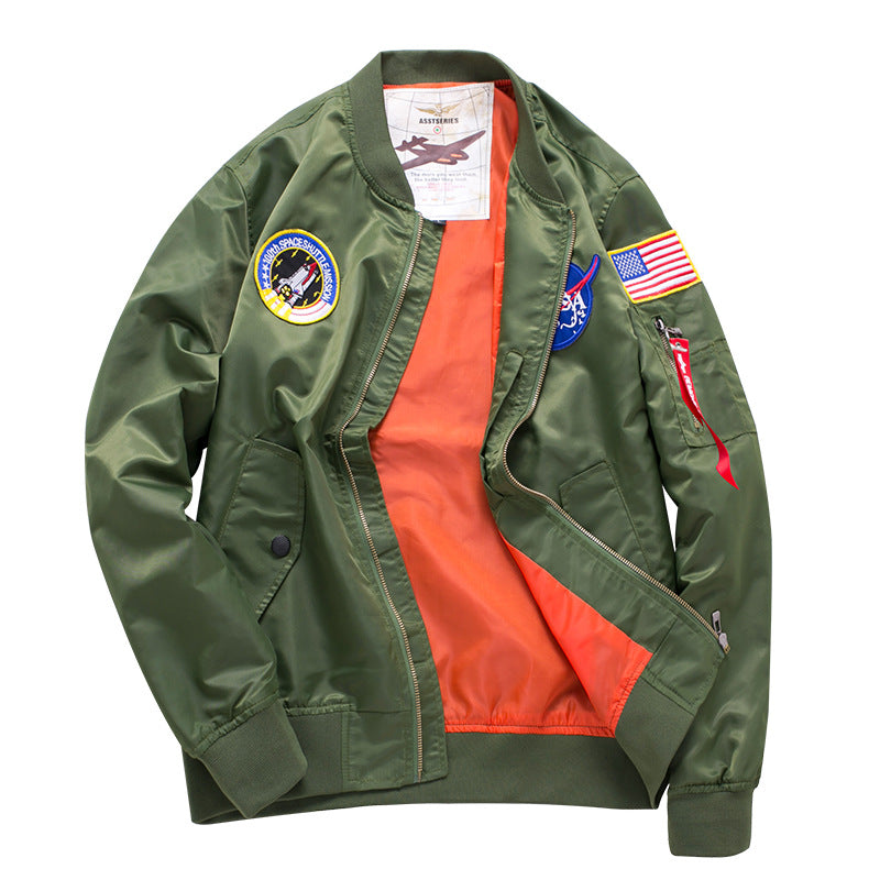 Thin flight jacket