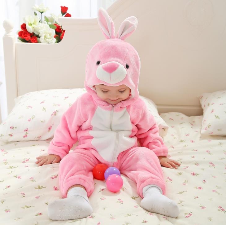 Baby onesies spring and autumn animal styling robes boys and girls climbing clothes