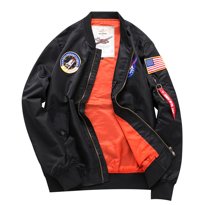 Thin flight jacket