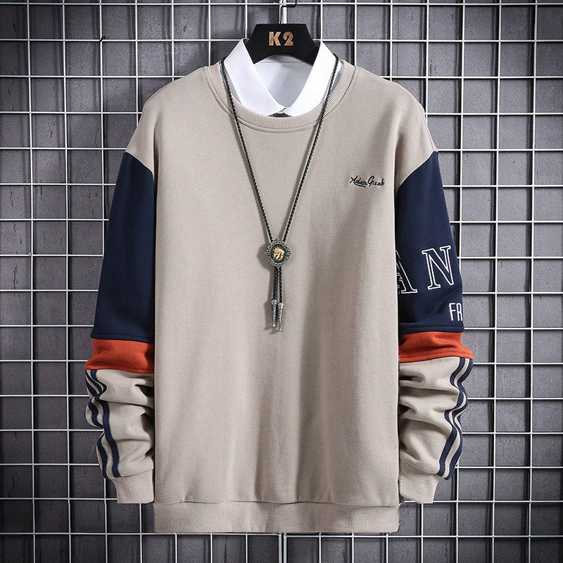 Loose Tide brand long sleeve bottoming shirt