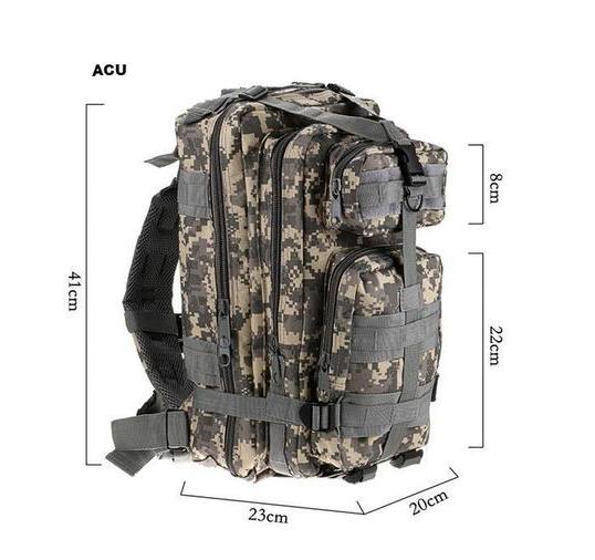 Military Tactical Assault Pack Backpack Army Molle Waterproof Bug Out Bag Small Rucksack for Outdoor Hiking Camping Hunting