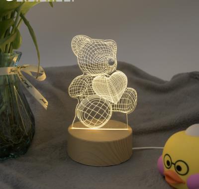 Romantic 3D lamp