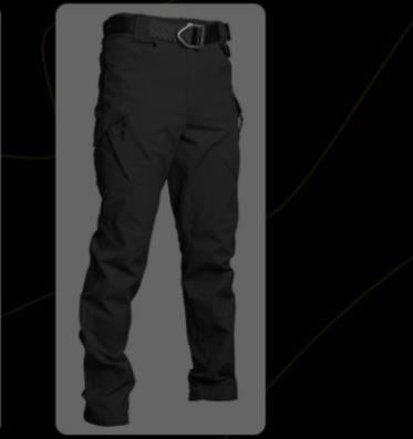 Spring and Autumn IX7 tactical trousers men's self-cultivation 9 special forces army fan pants outdoor overalls multi-pocket straight training pants