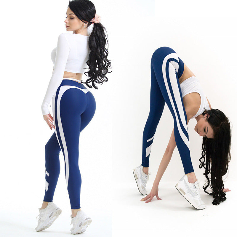 Hot style quick sell in Europe and America hot style join together to lift buttocks to show slim yoga pants