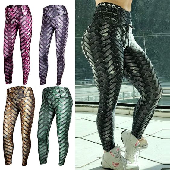 Calça Legging Levanta Bumbum Cintura Alta para Mulheres, Legging Modeladora Fitness