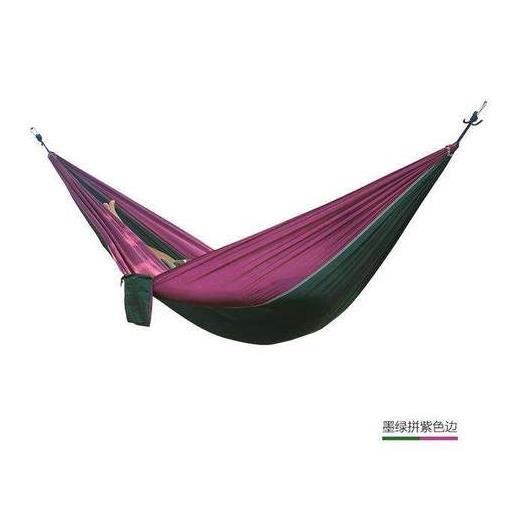 Portable Hammock Double Person Camping Survival Garden Swing Hunting Hanging Sleeping Chair Travel Furniture Parachute Hammocks