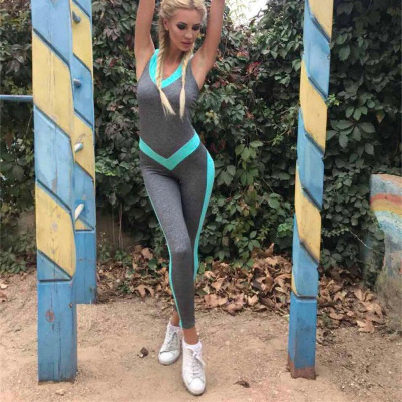 Yoga pants, sports jumpsuit