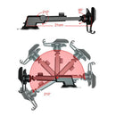 360 Degree Spring Action Suction Cup Car Phone Mount