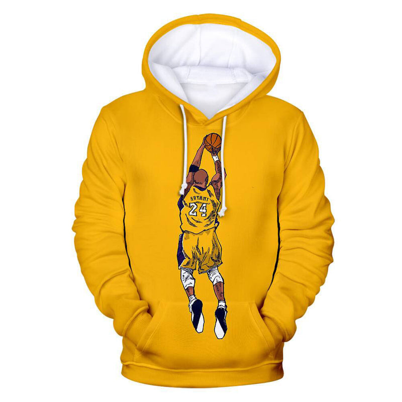 Kobe 3D Color Hooded Sweatshirt