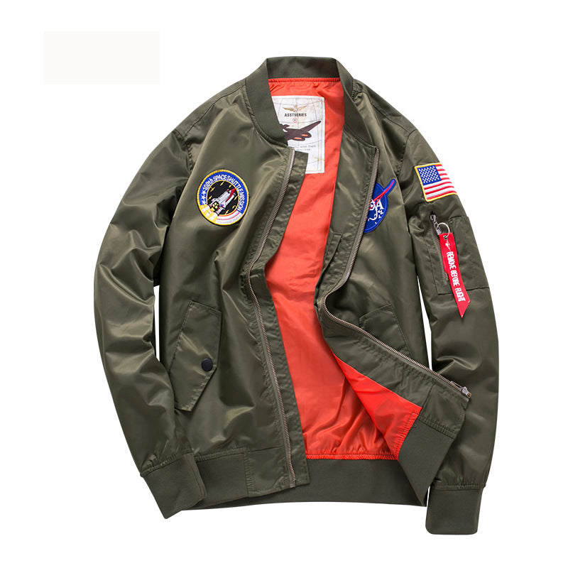 Thin flight jacket