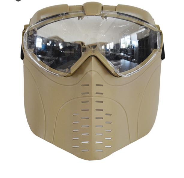 MARUI Anti Fog Ventilated Tactical Airsoft Electric Full Face Mask Gas Mask