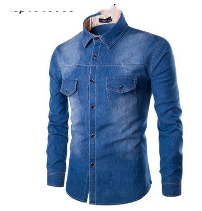 Men's denim shirt